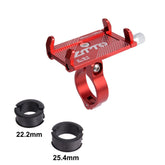 ZTTO Z-81 Bicycle Scooter Phone Holder MTB Bike Bracket Phone Stand (Red) Newly